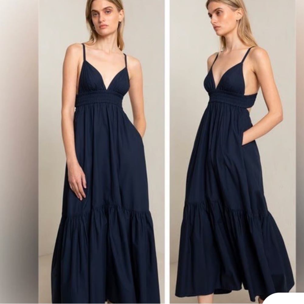 ALC Rhodes Navy Blue Dress | Size 2